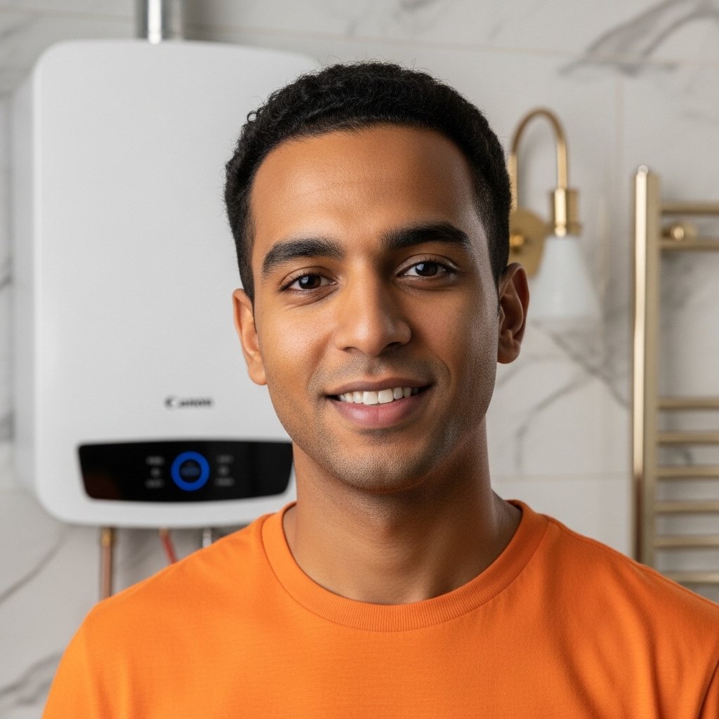 فني صيانة سخانات غاز بضمان وأمان كامل