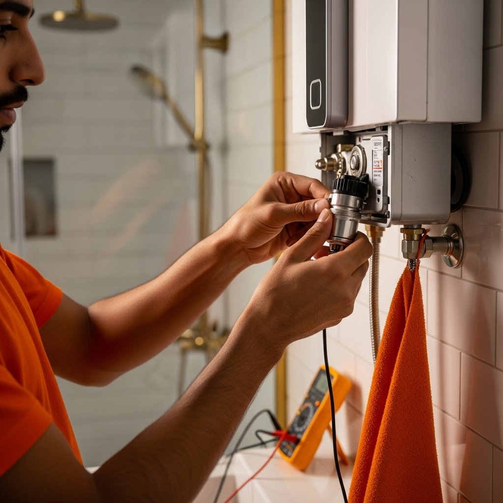 فني صيانة سخانات فورية بضمان وأمان كامل